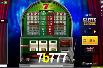 7b777: A Experiência de Casino com Jogos de Mesa ao Vivo